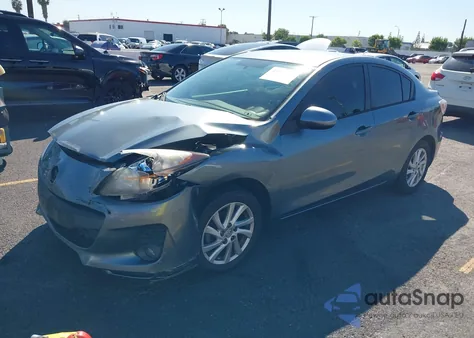 2012 Mazda Mazda3 I Touring from USA, damaged, VIN JM1BL1V84C1609207
